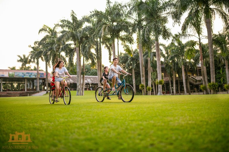 trượt cỏ ASEAN RESORT
