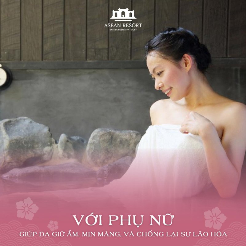 bể khoáng nóng trong nhà