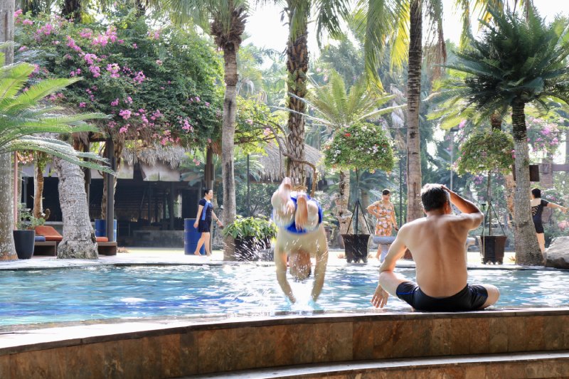 Resort tắm khoáng nóng cao cấp