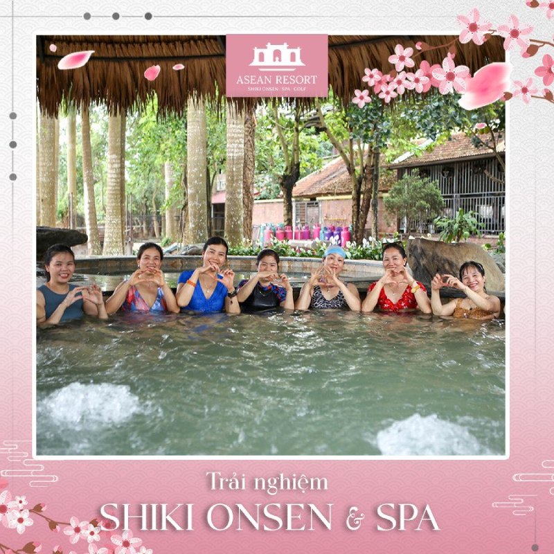 tắm khoáng nóng shiki onsen