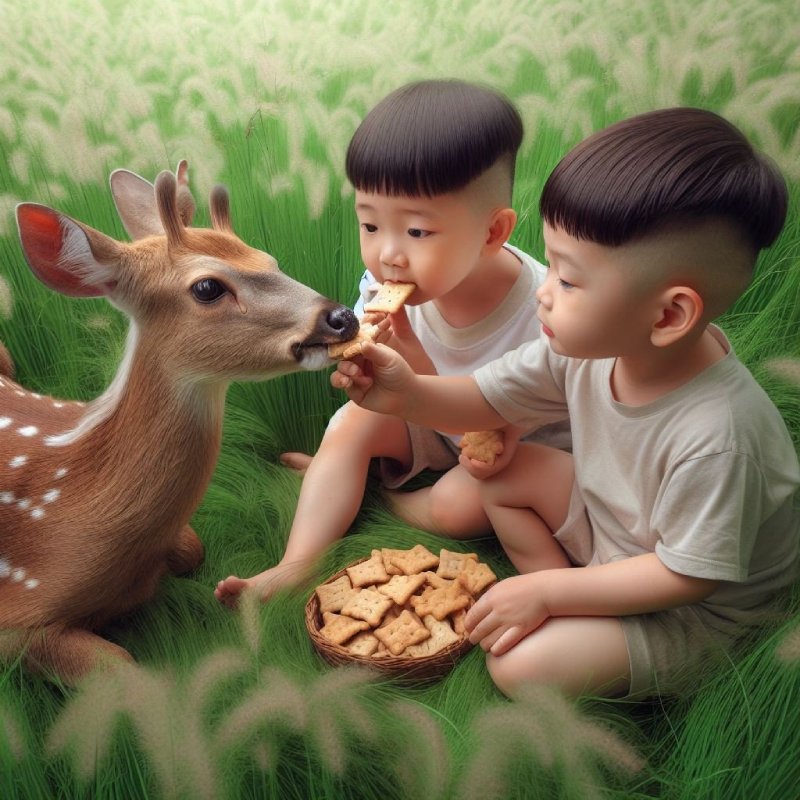 tham quan công viên vườn hươu